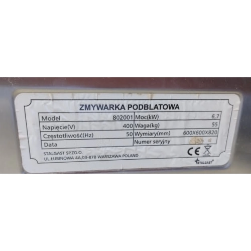 Zmywarka uniwersalna 500x500
